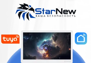 Обзор видеодомофона Tantos Stark HD SE Tuya VZ (WIFI)