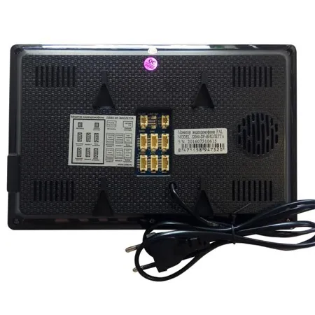 Видеодомофон J2000-DF-ВИОЛЕТТА (белый) 7" цветной c сенсорным экраном, PAL, hands-free