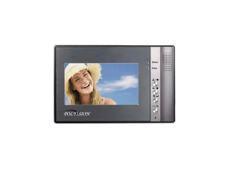 Монитор Polyvision PVD-704C (серый) видеодомофона